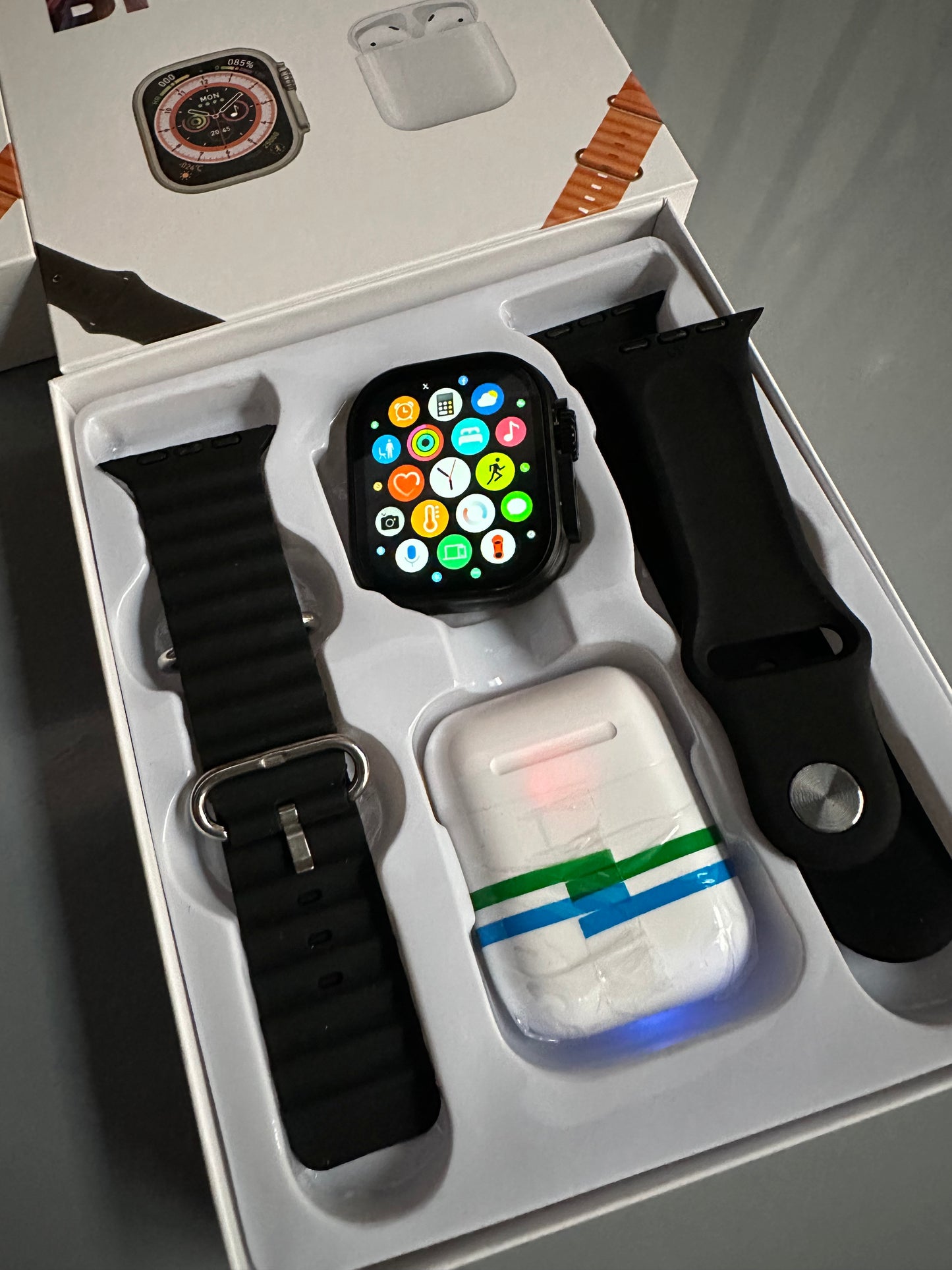 ¡MEGA COMBO! Smartwatch Ultra + AirPods Pro