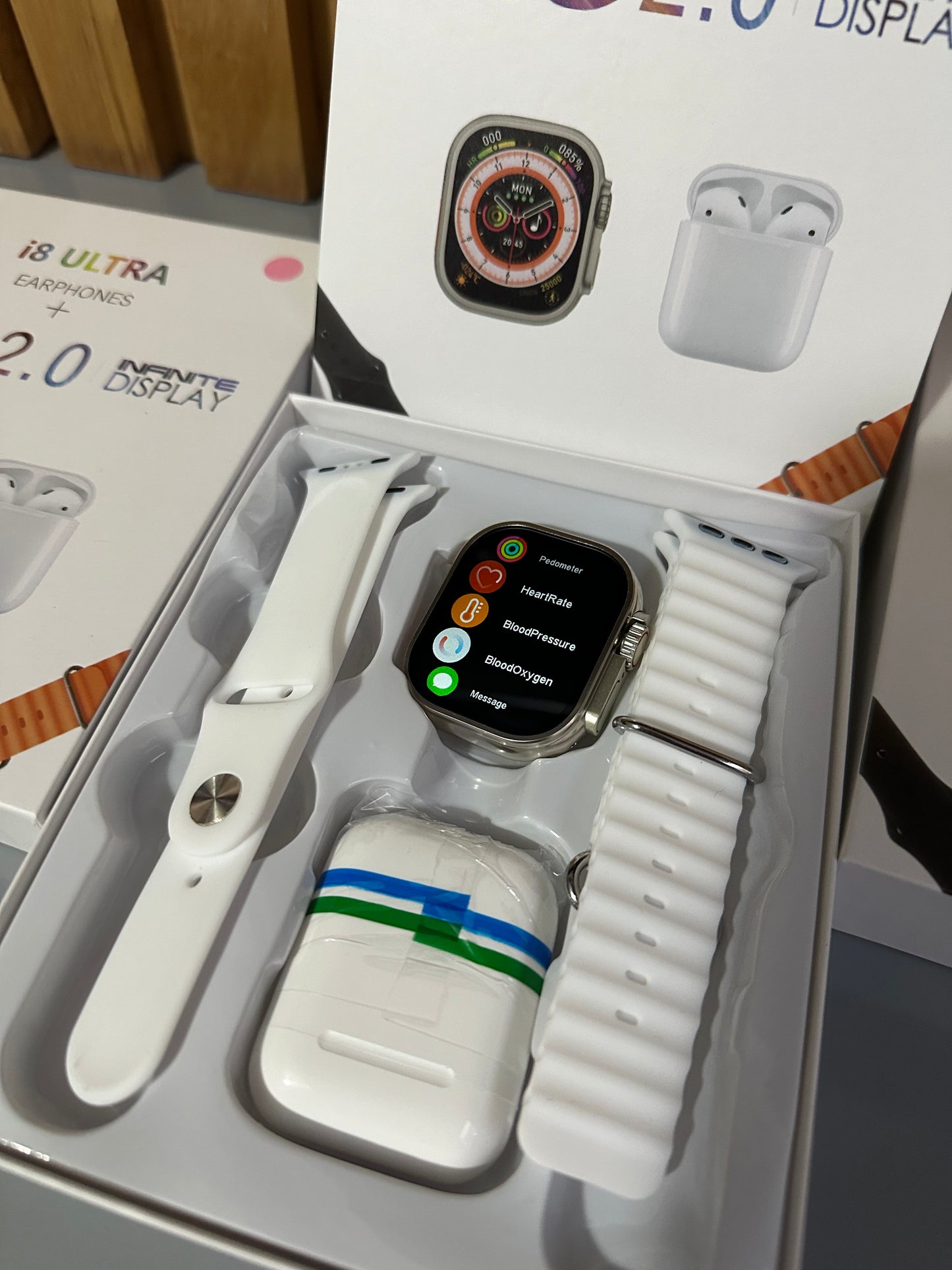 ¡MEGA COMBO! Smartwatch Ultra + AirPods Pro